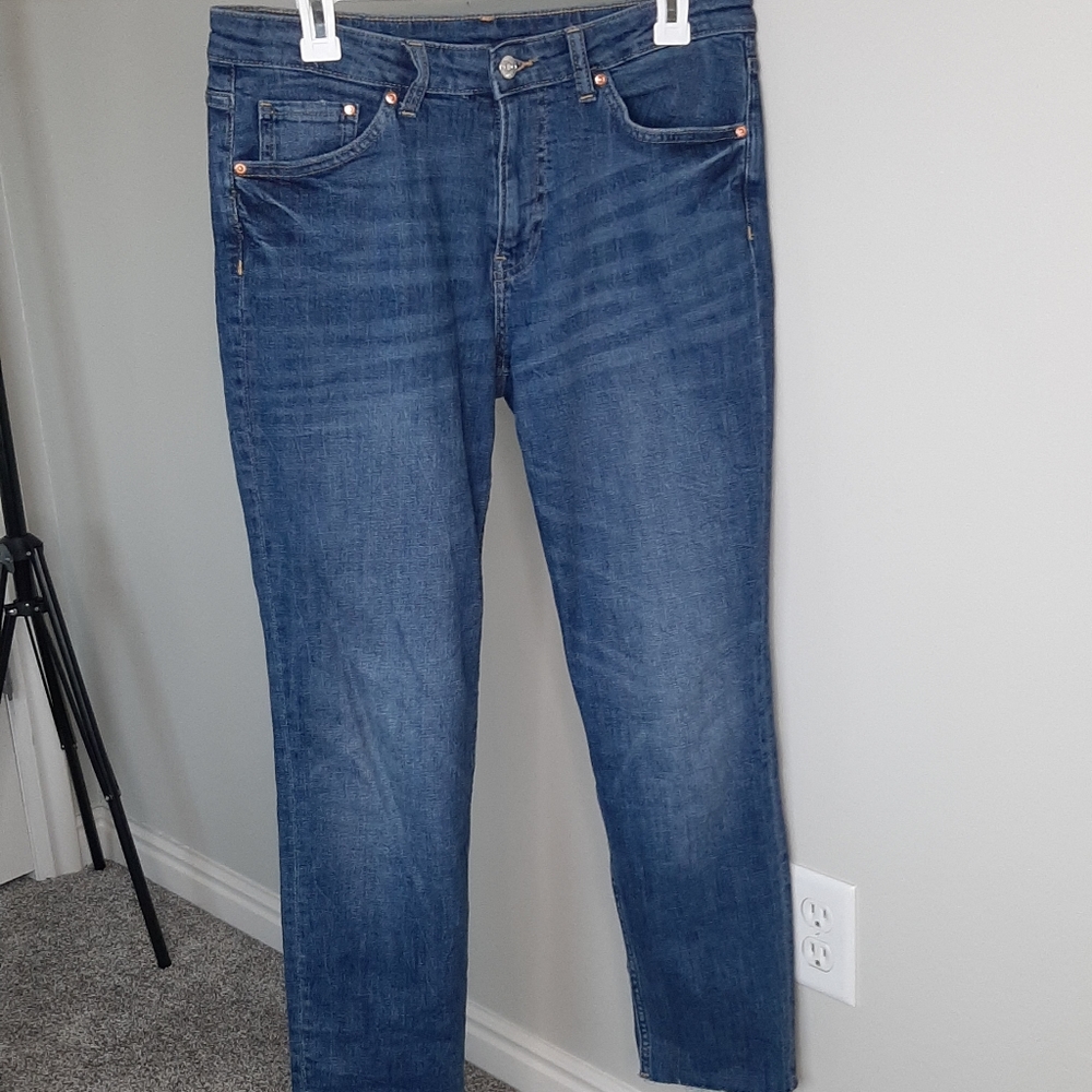 COPY - High waisted girlfriend jeans